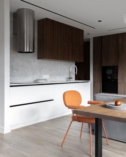 Дизайнер Анна Важенина интерьер для современной молодой пары спроектировала. 02