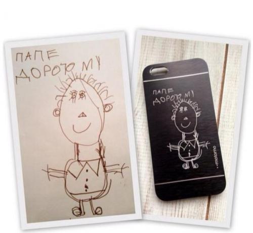 Оригинальные идеи, как сохранить детский рисунок. 05