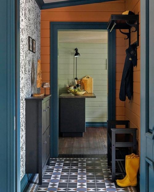 Дача дизайнера. Дача дизайнера из Перми Ирины райхер относительно небольшая - 71, 6 кв. 07