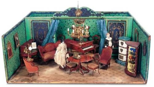 Старинные детские игрушки и домики. 07