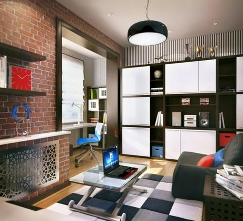 Современный интерьер для молодого мужчины. 07
