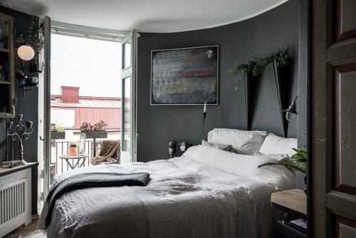 Интерьер небольшой квартиры в Швеции (50 кв. 06