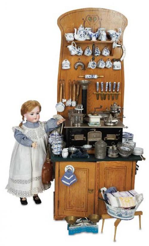 Старинные детские игрушки и домики. 02