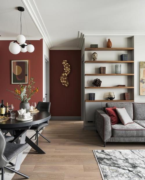 Мы представляем вашему вниманию завершенный ремонт квартиры площадью 70 кв. 06