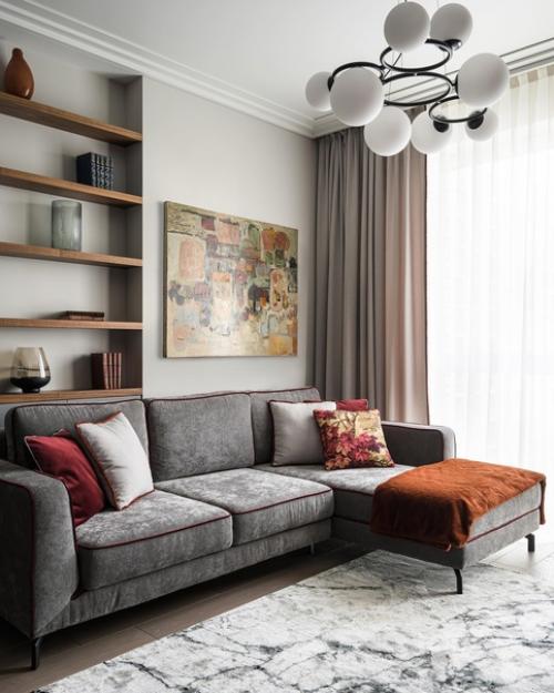 Мы представляем вашему вниманию завершенный ремонт квартиры площадью 70 кв. 03