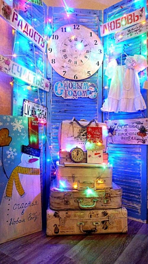 Домашняя фотозона с ширмой. 05