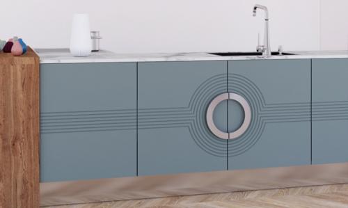 Геометрические полосы простой и эффективный способ интерьеру особенность придать. 04