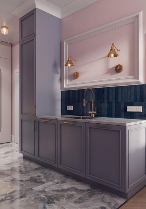 Проект однокомнатной квартиры 38 м 2 на Маяковского в Санкт-петербурге. 04