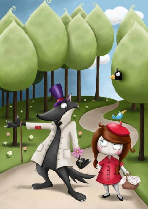 Замок на холме стоял.  