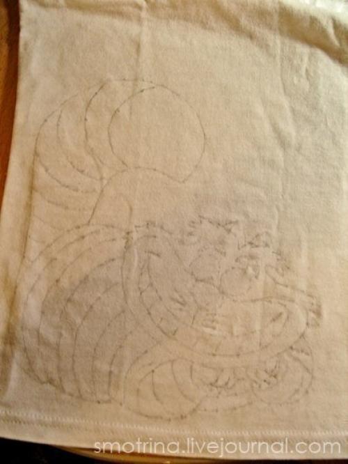 Как рисовать на одежде. 03