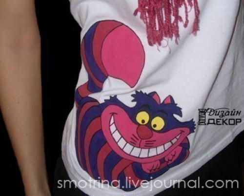 Как рисовать на одежде. 08