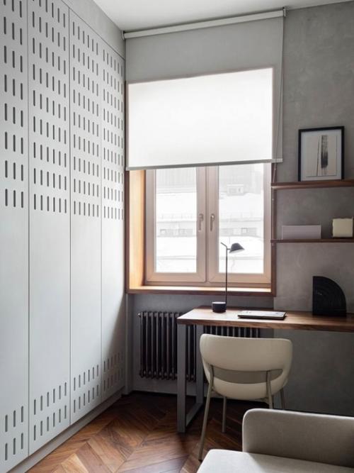 Светлая квартира с элементами экостиля в Москве. 05