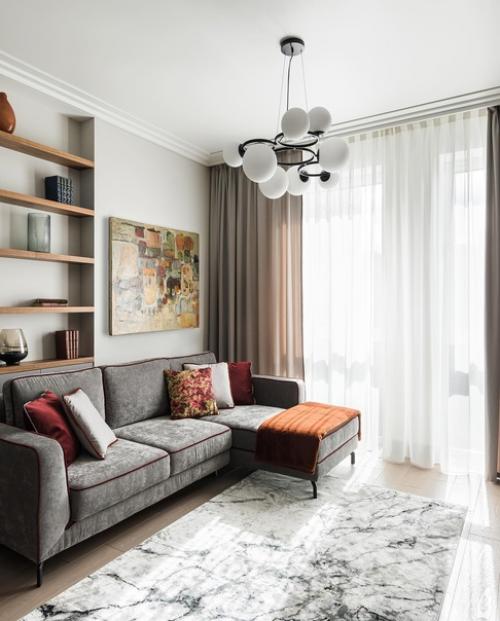 Мы представляем вашему вниманию завершенный ремонт квартиры площадью 70 кв. 04