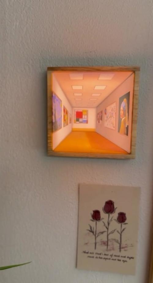 Американские дизайнеры впечатляющие ночники в виде визуальной иллюзии коридоров создали. 01