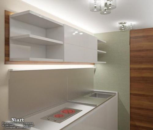 Дизайн интерьера квартиры - студии 25 кв. 05