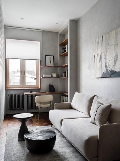 Светлая квартира с элементами экостиля в Москве. 04