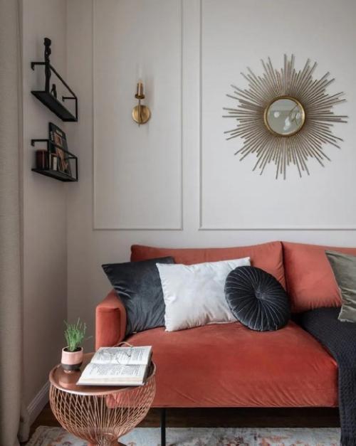 Безумно красивый и стильный интерьер квартиры. 09