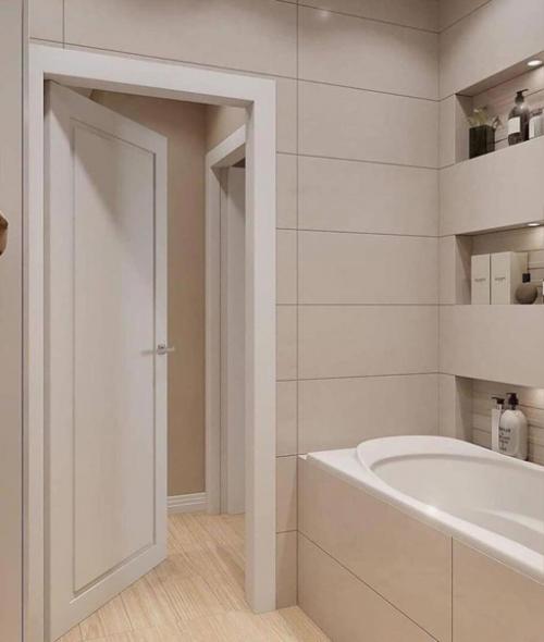 Красивый интерьер. В светлых тонах. 01