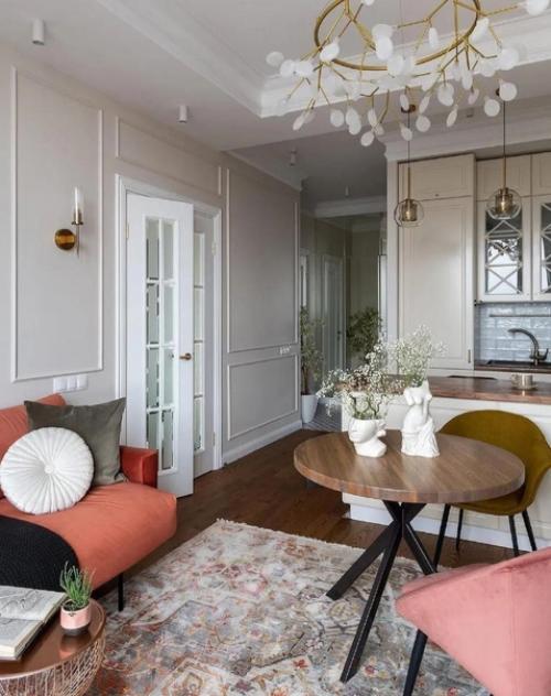 Безумно красивый и стильный интерьер квартиры. 06