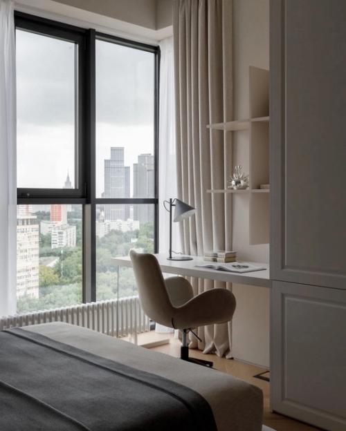 Реализованный интерьер квартиры в Москве. 02