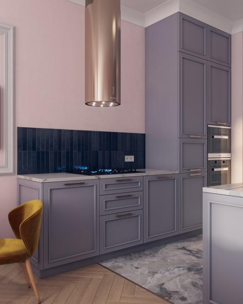 Проект однокомнатной квартиры 38 м 2 на Маяковского в Санкт-петербурге. 02