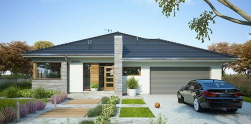 План и фасады польского дома оберон. 02 План и фасады польского дома оберон. 02