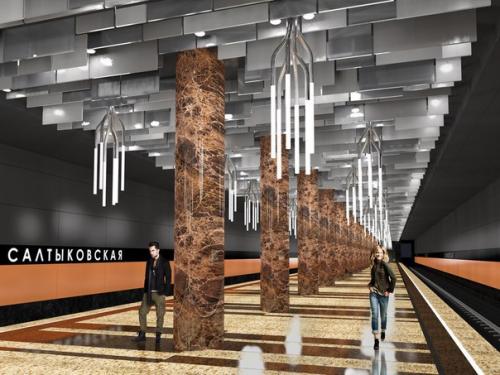 Вот так будут выглядеть 8 станций новой Кожуховской ветки метро. 05