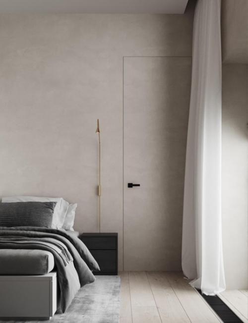 Интерьер квартиры. В светлых тонах. 03