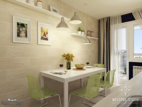 Однокомнатная квартира Ikea Style. 06