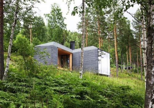 Дом для отдыха на берегу озера в Норвегии. 05