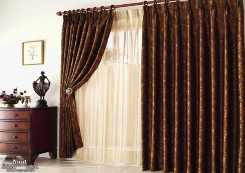 Ночные шторы - спасение от любопытных глаз и вездесущих солнечных лучей! 09