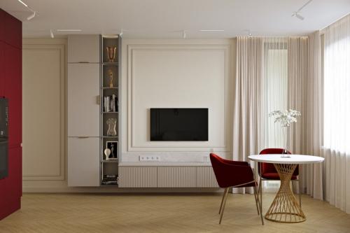 Новый пост - обзор гостиной с кухней, или еврогостиной для мужчины и женщины! 01