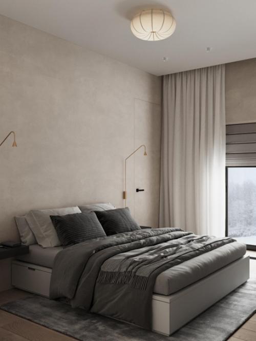 Интерьер квартиры. В светлых тонах. 05