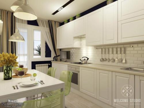 Однокомнатная квартира Ikea Style. 05