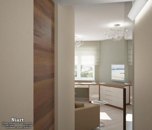 Дизайн интерьера квартиры - студии 25 кв. 03