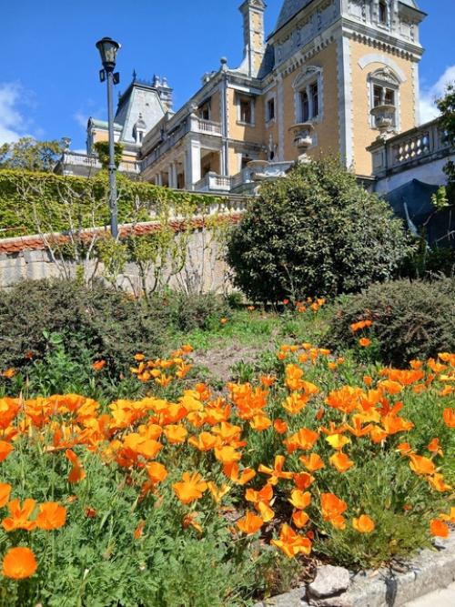 Массандровский дворец.  Крымский Версаль или 'Маленькая Франция. 04
