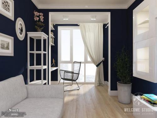 Однокомнатная квартира Ikea Style. 03