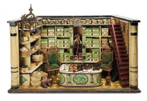 Старинные детские игрушки и домики. 03