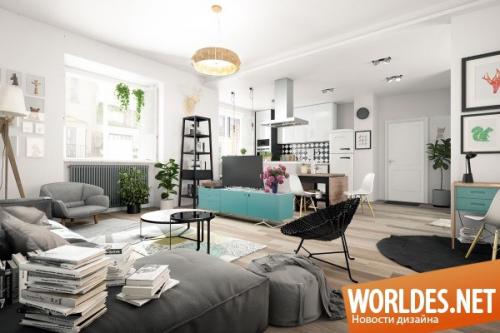 * Идеи для ремонта: потрясающие квартиры, которые показывают красоту скандинавского дизайна *. 02