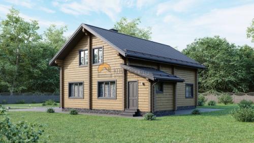 Проект Устье Кировское из клееного бруса! 02 Проект Устье Кировское из клееного бруса! 02