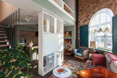 Эклектичная двухуровневая квартира для дизайнера ч. 2. 07 Эклектичная двухуровневая квартира для дизайнера ч. 2. 07