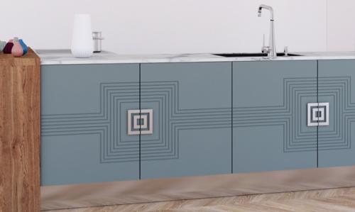 Геометрические полосы простой и эффективный способ интерьеру особенность придать. 03