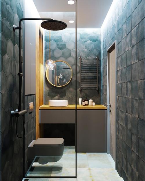 Атмосферная ванная комната. 02