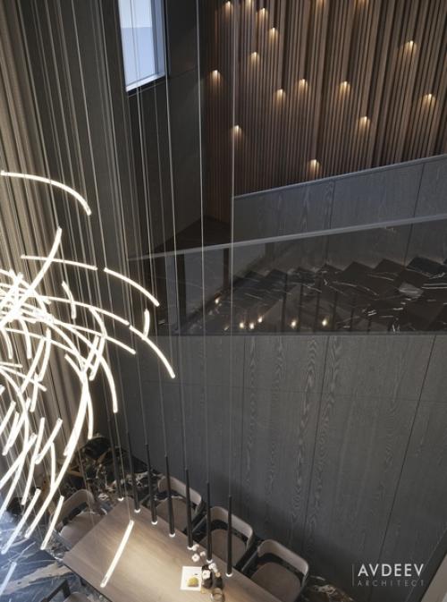 Интерьер кухни - гостиной. 06