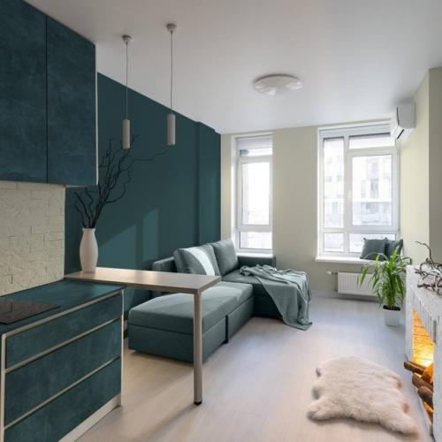 Цветовые решения для студий: как использовать цвет, чтобы зонировать пространство без перегородок. 02