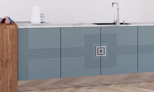 Геометрические полосы простой и эффективный способ интерьеру особенность придать. 07