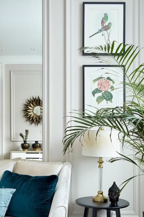 Московские тропики: стильная квартира молодой женщины (46 кв. 07