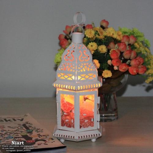 Соляные лампы в интерьере. 02