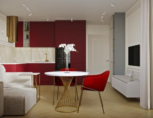 Новый пост - обзор гостиной с кухней, или еврогостиной для мужчины и женщины! 04