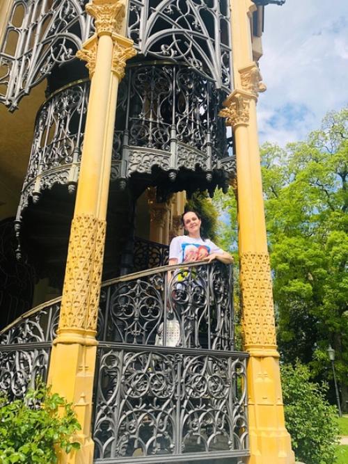 На юге Чехии, в 140км от Праги, расположен один из самых красивых и интересных замков Европы- глубока - над - влтавой. 06